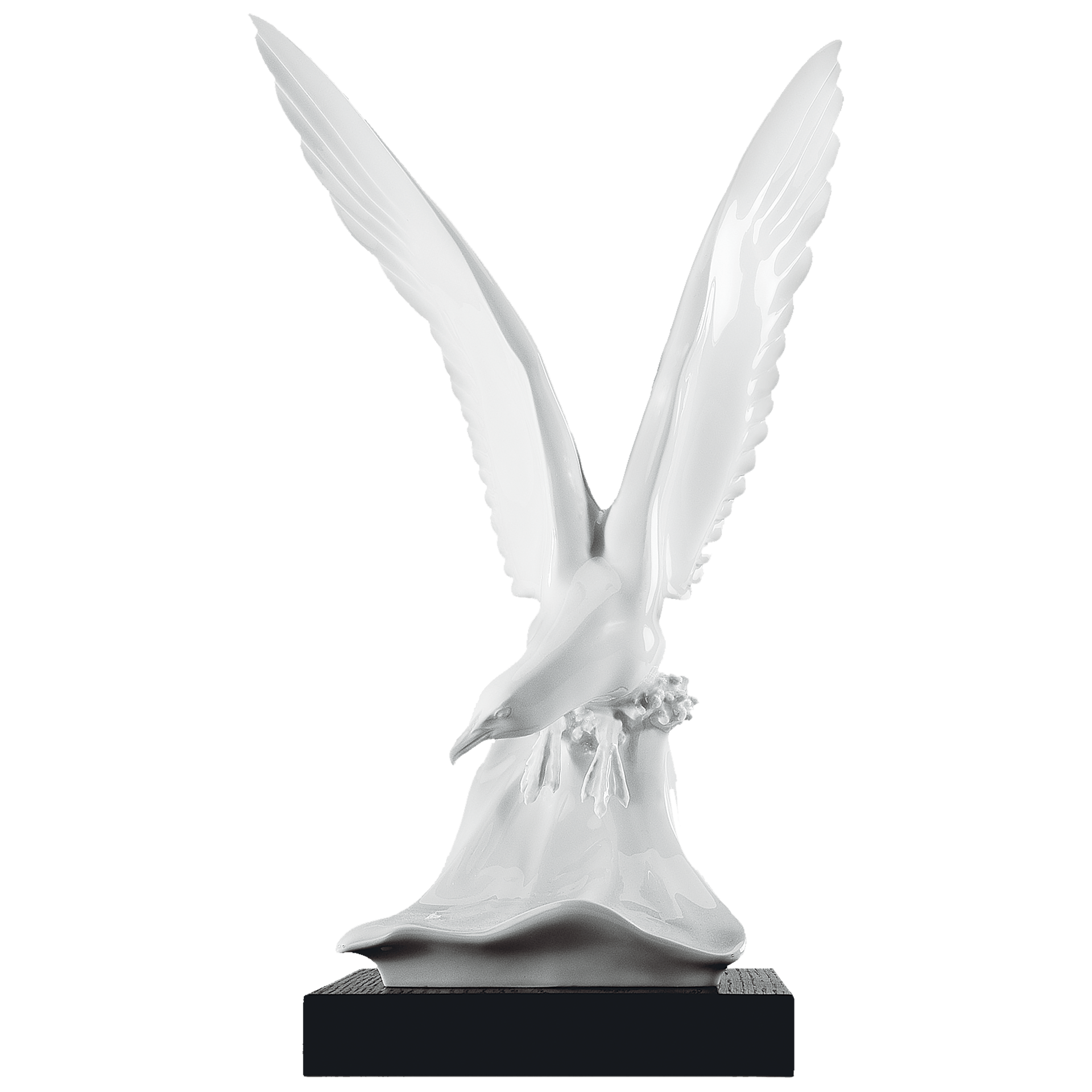 Figur Möwe Weiß H 43 cm | Meissen Figuren Individuell 000001 - 77m01 - Meissen Weimar