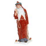 Figur Nikolaus, Bunt, H 30 cm | Meissen Einzelplastik