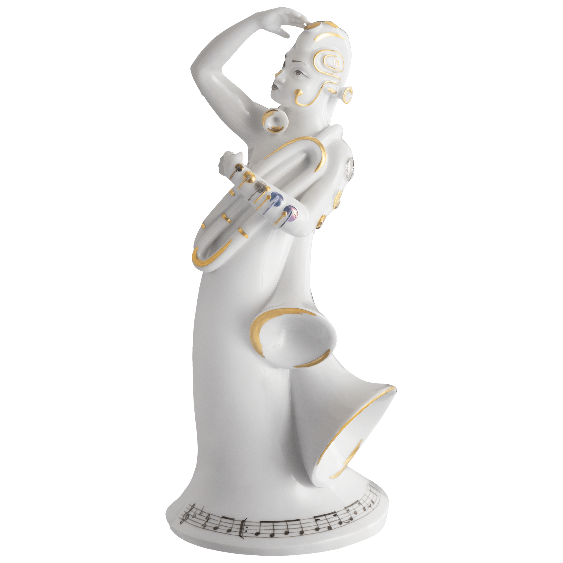 Figur, Orchester Kuriosum, H 26 cm | Meissen Figuren - Edition Orchester Kuriosum 90a498 - 78054 - Meissen Weimar