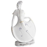 Figur Orchester Kuriosum Viola da Gamba, H 26,5 cm | Meissen Figuren-Edition Orchester Kuriosum