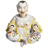 Figur Pagode männlich, handbemalt, H 21 cm | Meissen Exklusiv-Kollektion