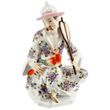 Figur Pagode mit Papagei Höhe 18 cm Limitierte Meisterwerke | Meissen Limitierte Meisterwerke