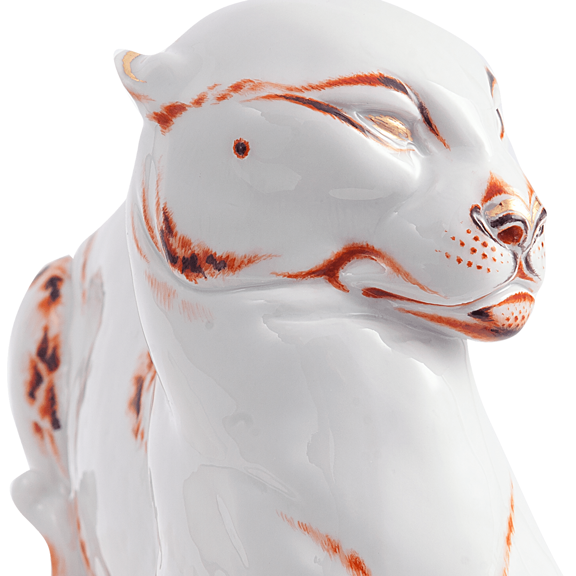 Figur Panther, Limitiert, H 17 cm | Meissen Limitierte Meisterwerke 900584 - 78321 - Meissen Weimar