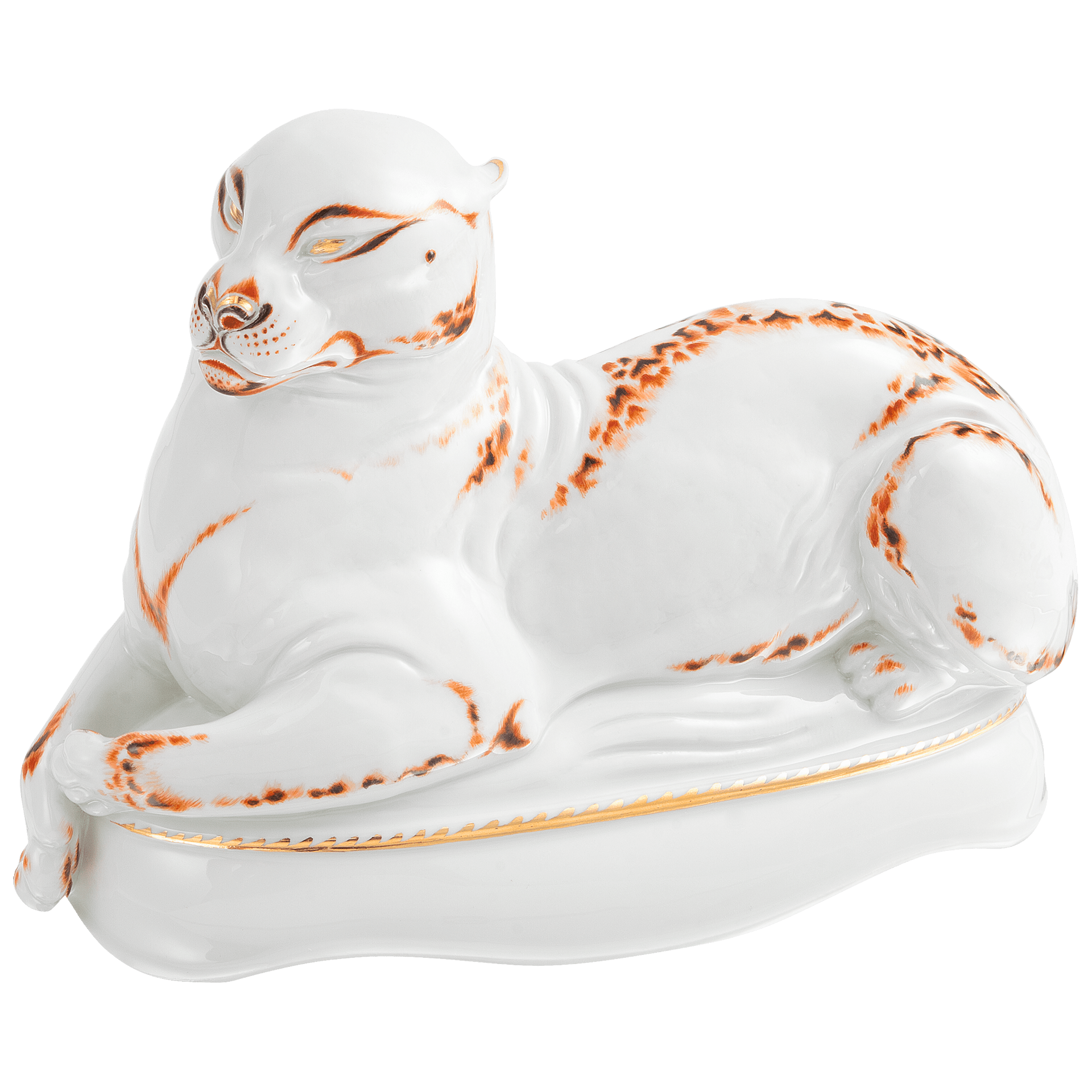 Figur Panther, Limitiert, H 17 cm | Meissen Limitierte Meisterwerke 900584 - 78321 - Meissen Weimar
