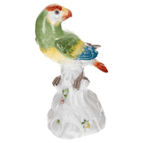 Figur Papagei, Bunt staffiert, H 22 cm | Meissen Figuren Individuell