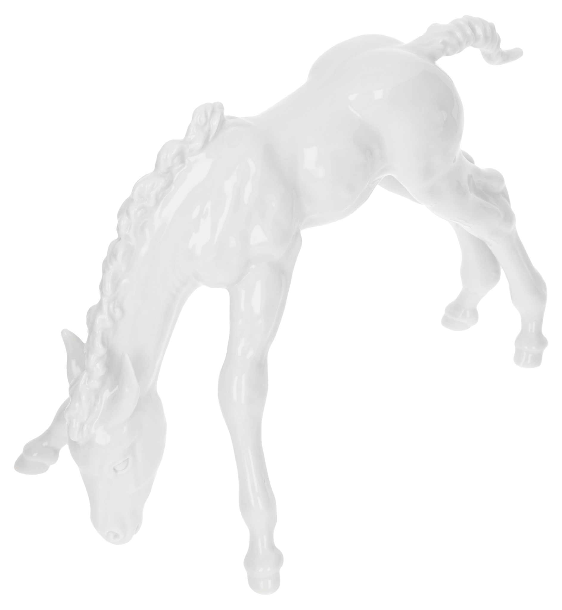 Figur Pferd Fohlen, Weiß, H 11,5 cm | Meissen Figuren Individuell 000001 - 78721 - Meissen Weimar