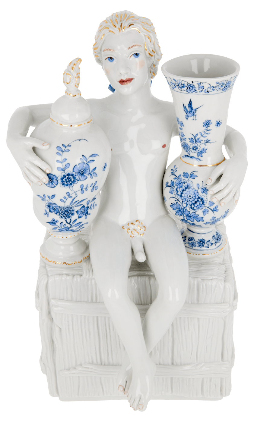 Figur Plunder H 28 cm | Meissen Figuren Individuell 65c028 - 73718 - Meissen Weimar