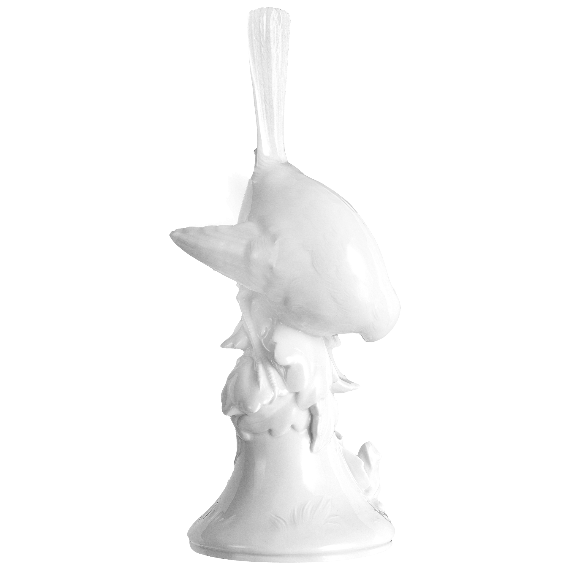Figur Rotkehlchen Weiß H 17,5 cm | Meissen Figuren Individuell 000001 - 77329 - Meissen Weimar