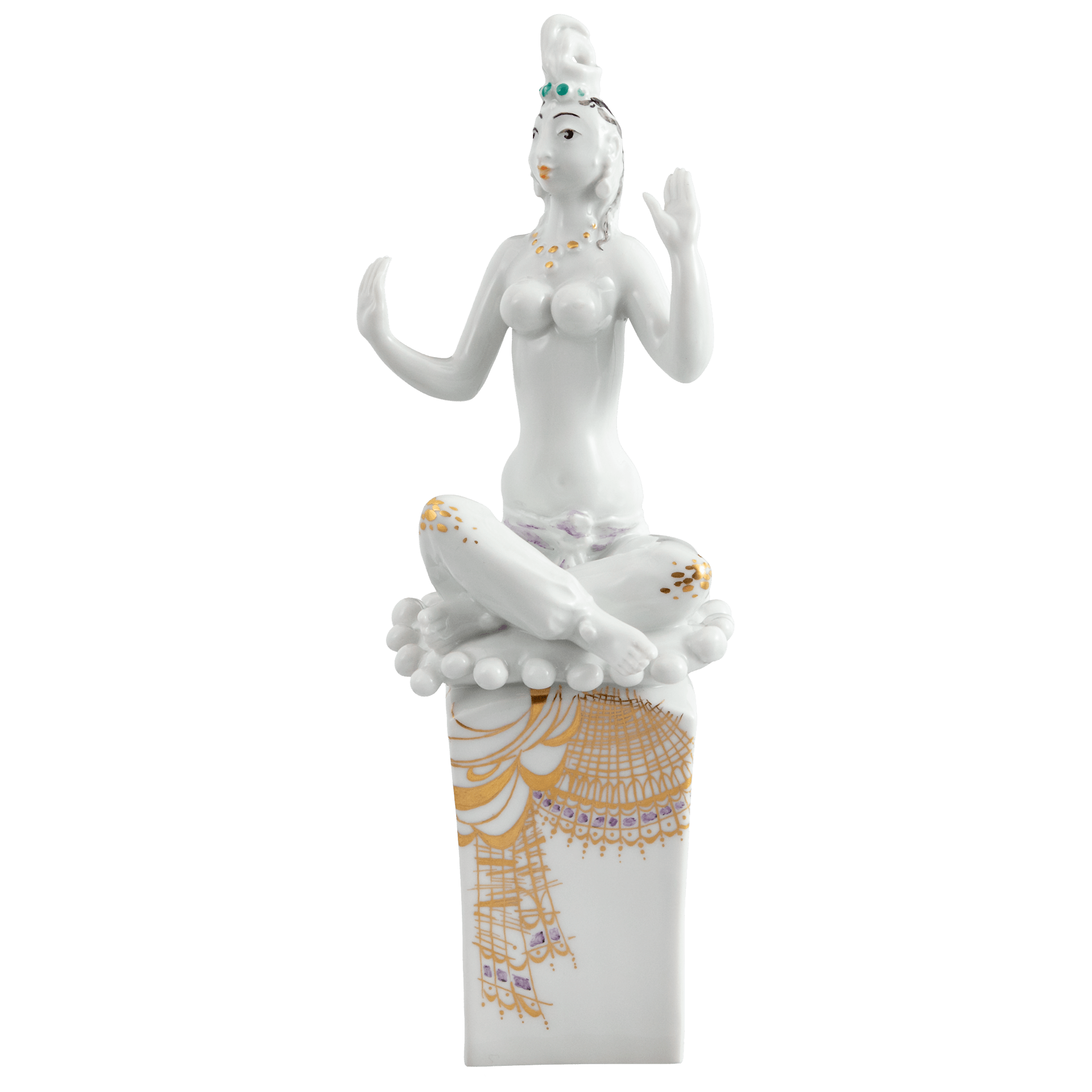 Figur Scheherezade, Porzellan, H 20 cm | Meissen Figuren - Edition Künstlerkapelle 900274 - 67082 - Meissen Weimar