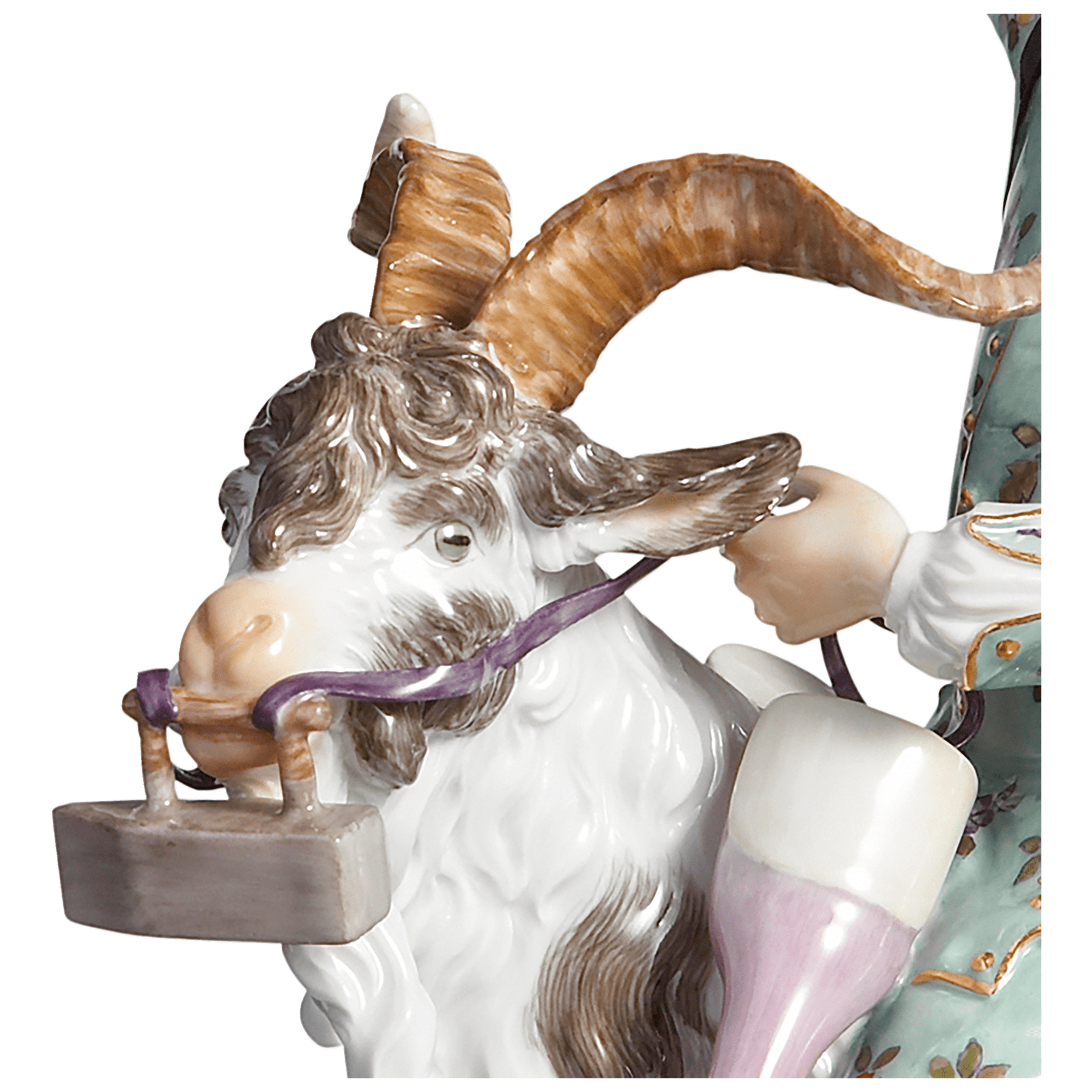 Figur Schneider auf Ziegenbock, Exklusiv, H 21,5 cm | Meissen Exklusiv - Kollektion 900380 - 73011 - Meissen Weimar