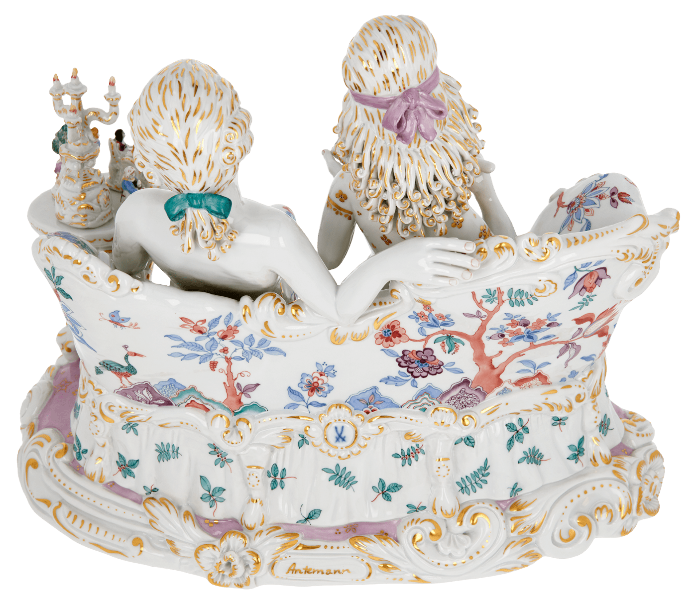 Figur Skulptur H 26 cm | Meissen Figuren Individuell 65c028 - 73695 - Meissen Weimar