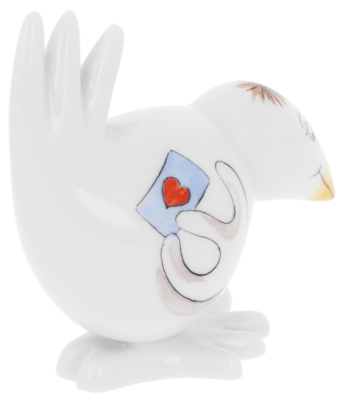 Figur Spaßvogel Kartenspieler H 6,5 cm | Meissen Figuren - Edition Spassvogel 71a244 - 77411 - Meissen Weimar