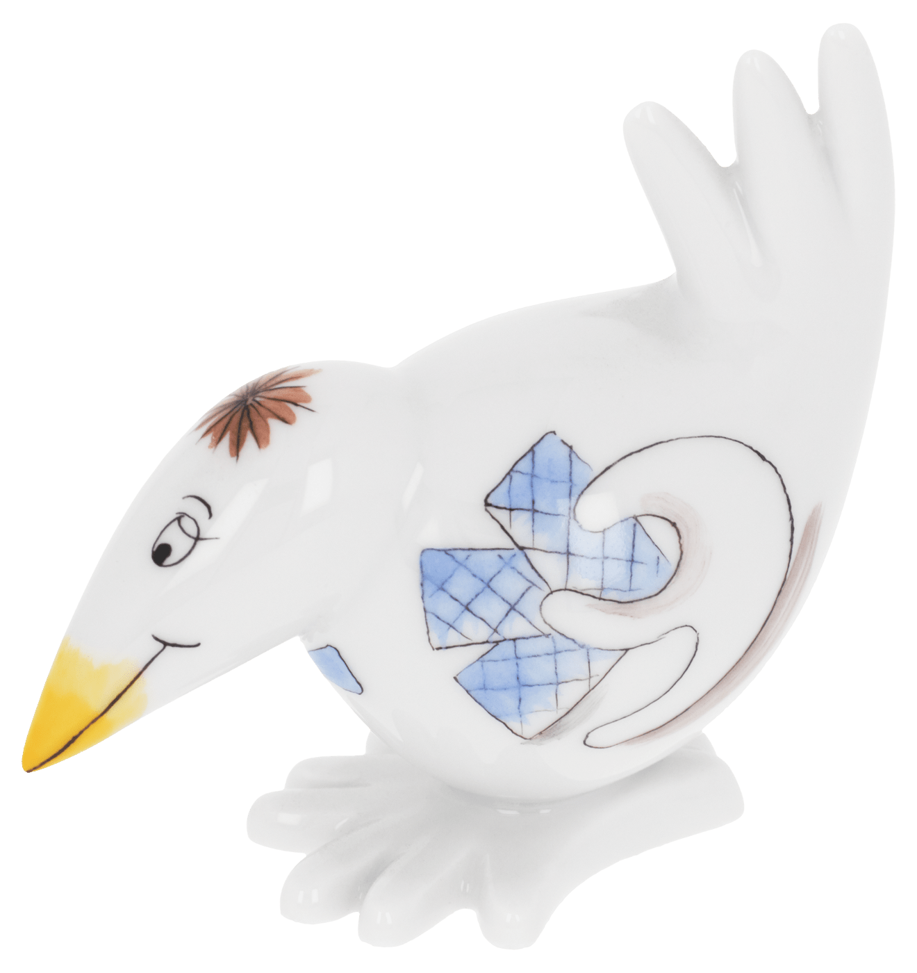 Figur Spaßvogel Kartenspieler H 6,5 cm | Meissen Figuren - Edition Spassvogel 71a244 - 77411 - Meissen Weimar