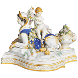 Figur Sphinx mit Kind, H 22,5 cm | Meissen Exklusiv-Kollektion