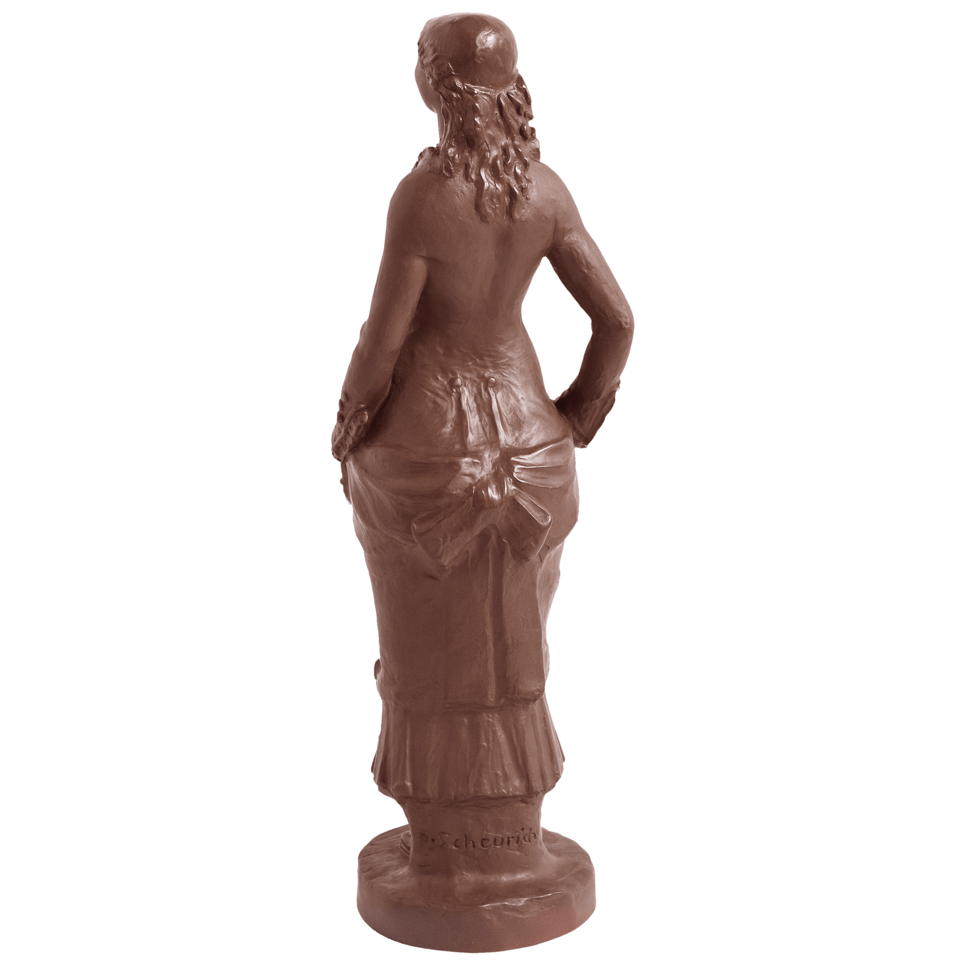 Figur Stehendes Mädchen, Böttgersteinzeug, H 35 cm | Meissen Limitierte Meisterwerke 949984 - 85039 - Meissen Weimar