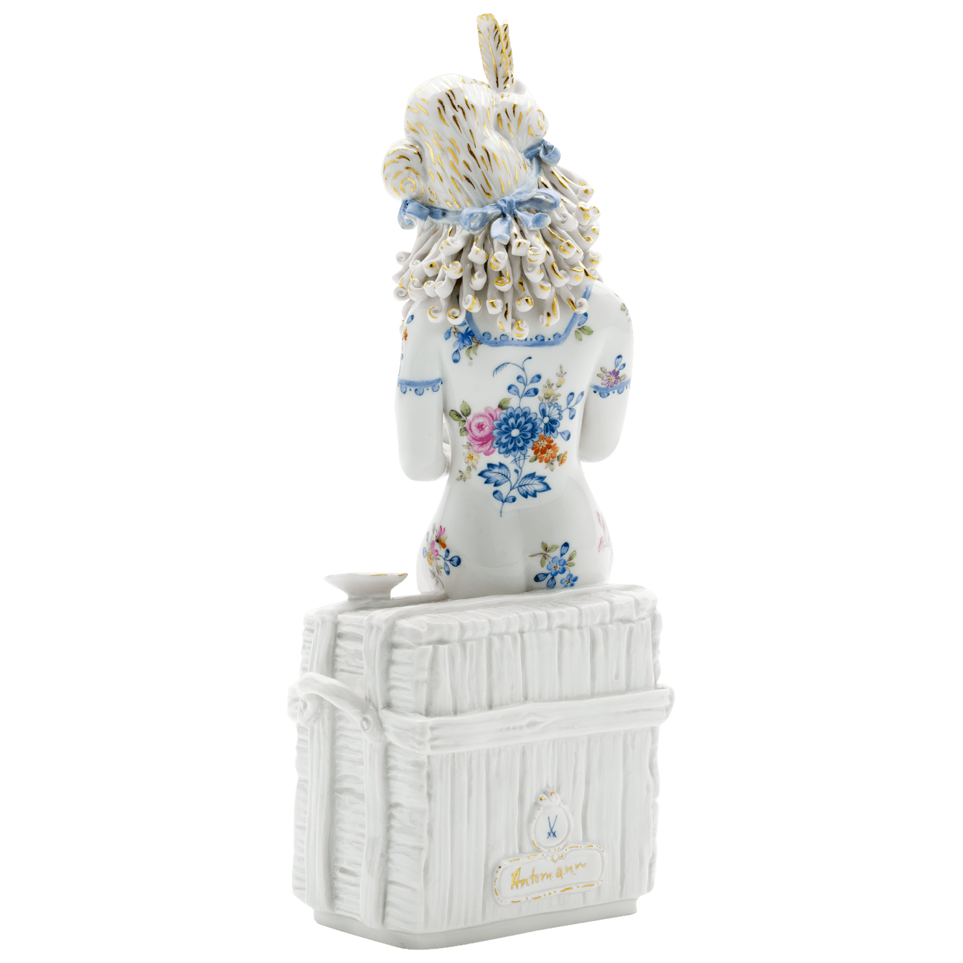 Figur, Storm Motiv, H 26 cm | Meissen Figuren Individuell 65c028 - 73719 - Meissen Weimar