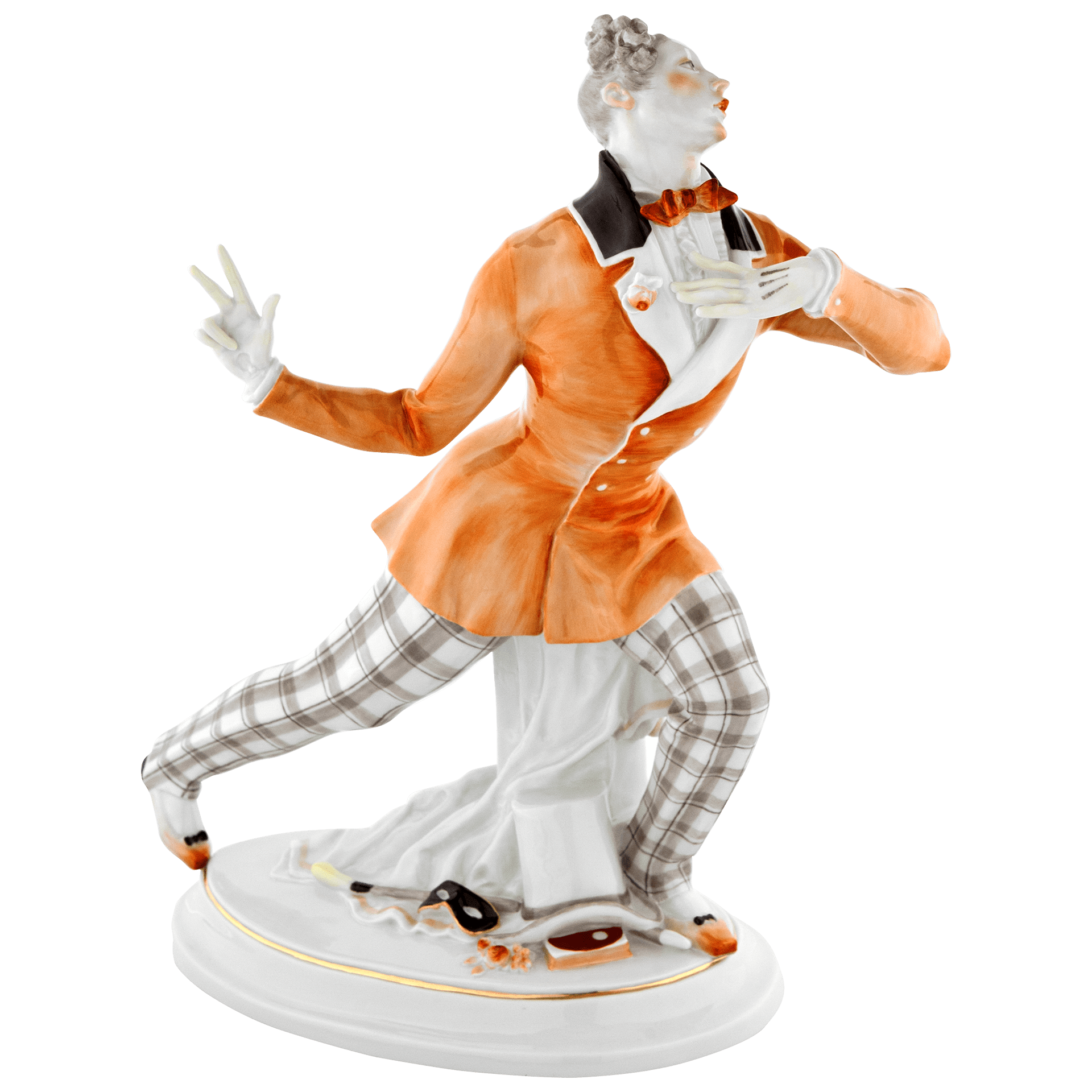 Figur Tänzer Russisches Ballett, limitiert, H 24 cm | Meissen Limitierte Meisterwerke 900584 - 73303 - Meissen Weimar