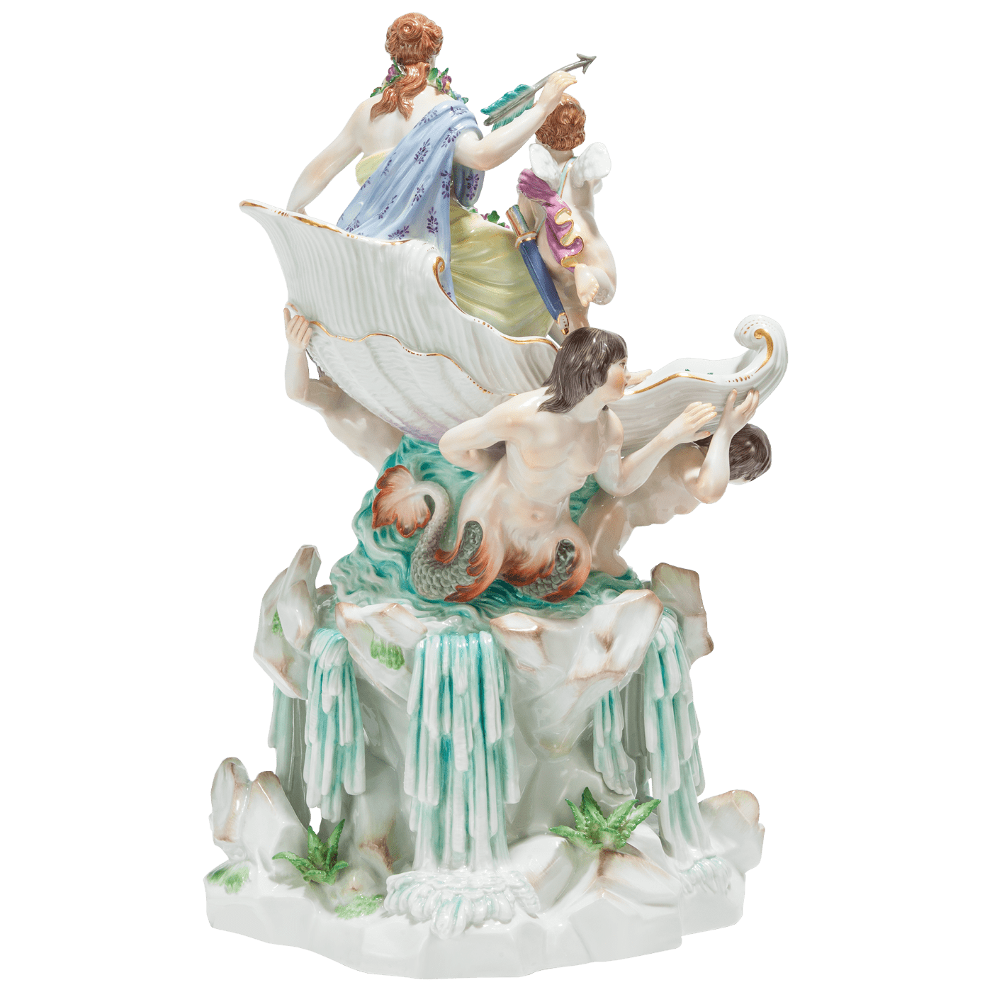 Figur Venus in Meeresmuschel, limitiert, H 35 cm | Meissen Limitierte Meisterwerke 900384 - 73589 - Meissen Weimar
