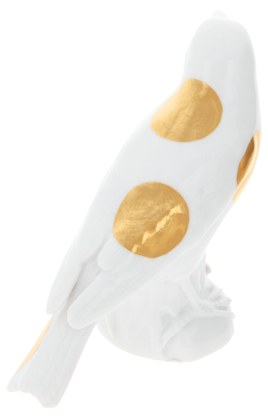 Figur Vogel Goldpunkte H 9 cm | Meissen Atelier - Edition 65o009 - 77171 - Meissen Weimar
