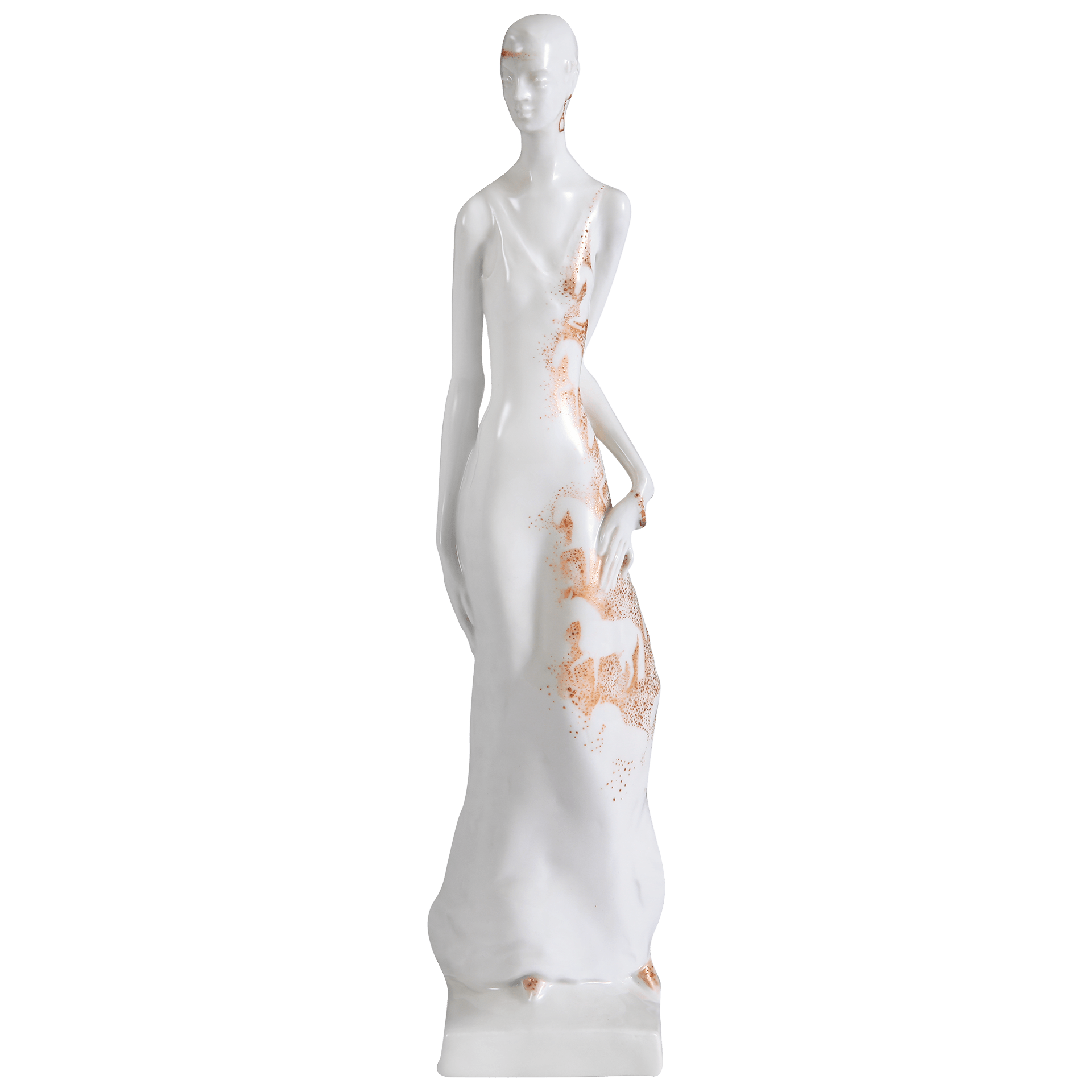 Figur, Weiß, H 26,5 cm | Meissen Figuren Individuell 65c070 - 73467 - Meissen Weimar