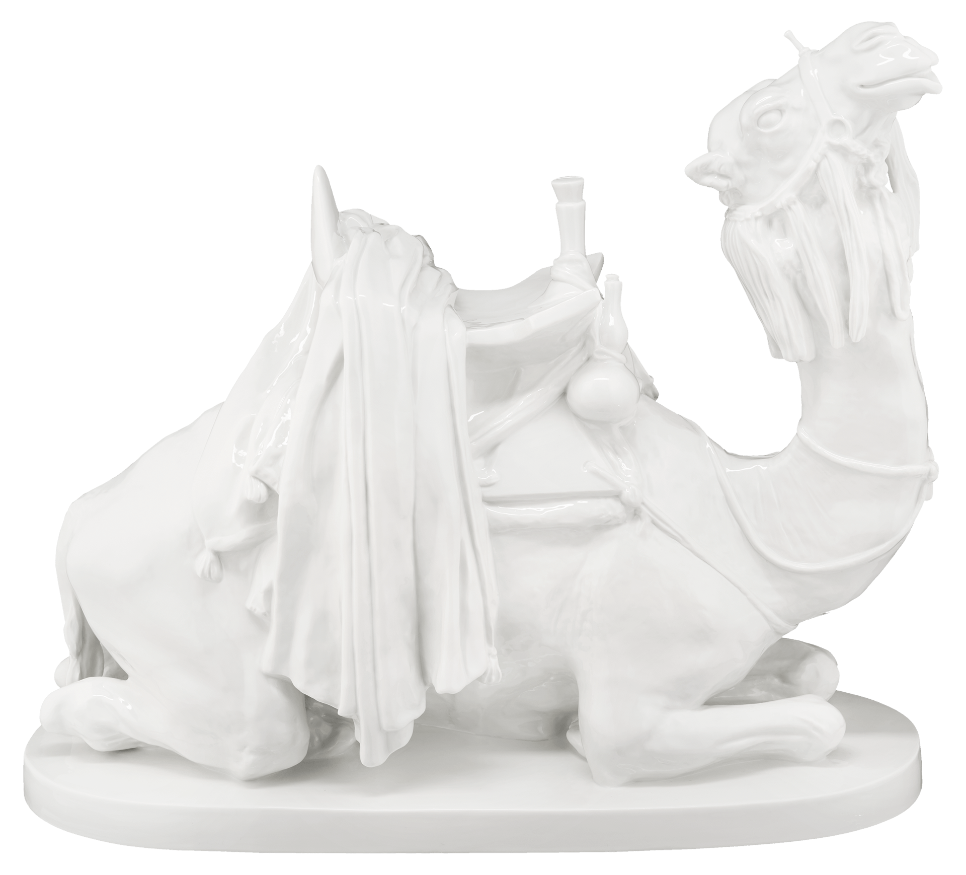 Figur, Weiß, L 52 cm | Meissen Einzelplastik 000001 - 76077 - Meissen Weimar