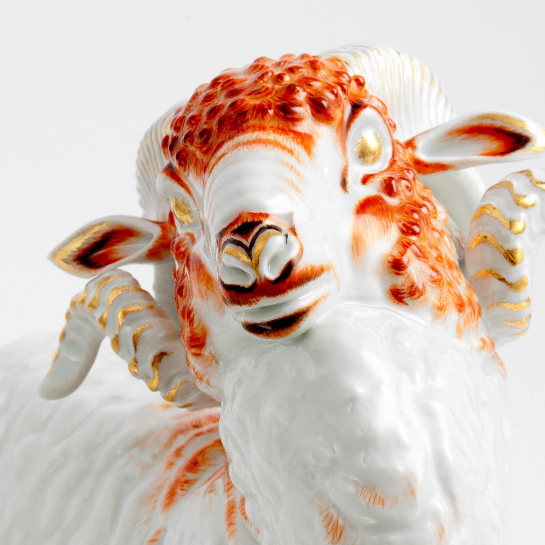Figur Widder limitiert, H 19,5 cm | Meissen Limitierte Meisterwerke 900584 - 78322 - Meissen Weimar