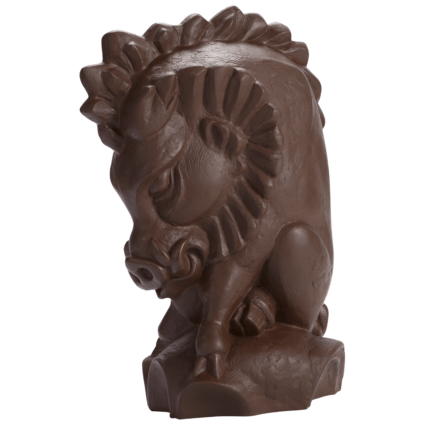 Figur Wildschwein, Böttgersteinzeug, H 37 cm | Meissen Limitierte Meisterwerke 949984 - 86221 - Meissen Weimar