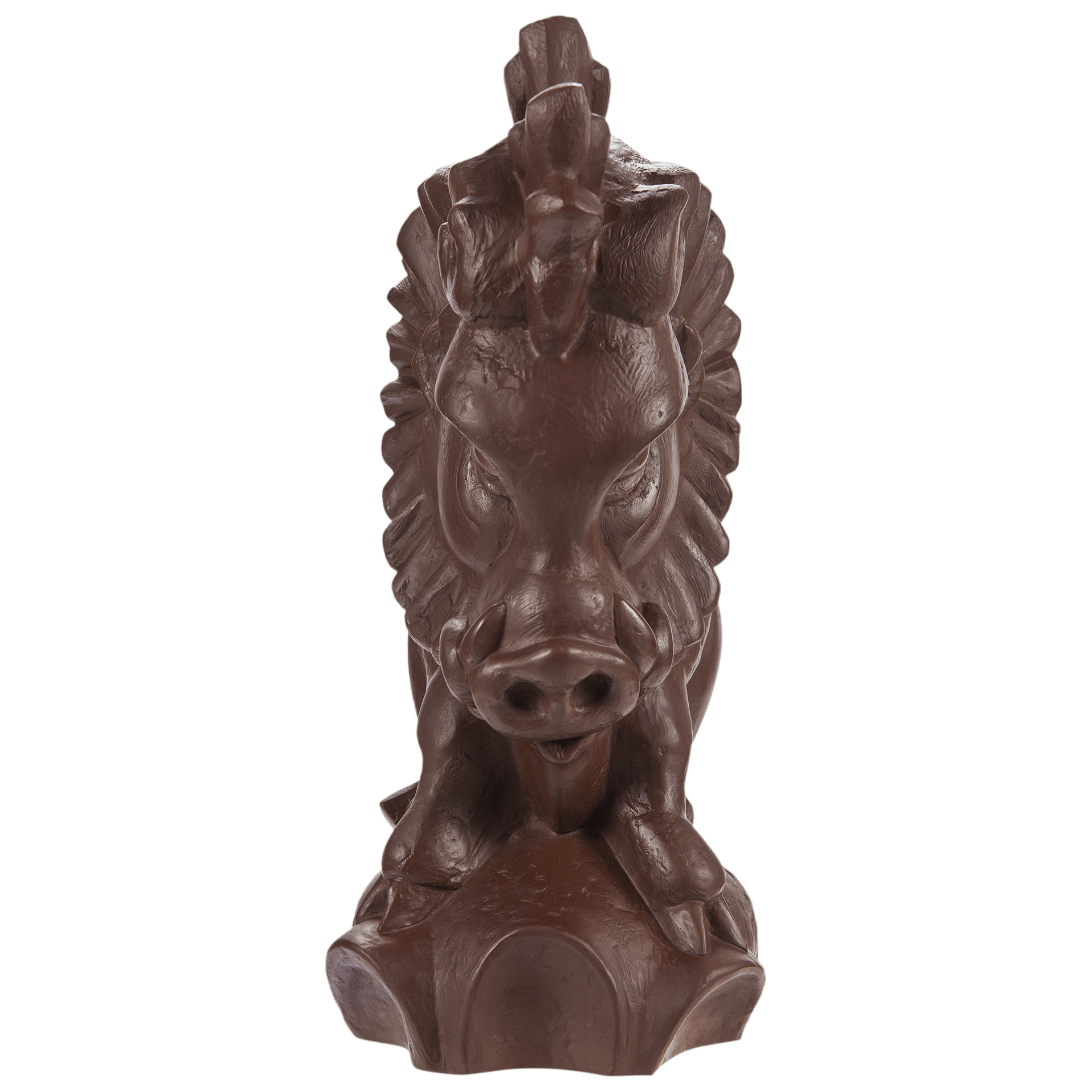 Figur Wildschwein, Böttgersteinzeug, H 37 cm | Meissen Limitierte Meisterwerke 949984 - 86221 - Meissen Weimar