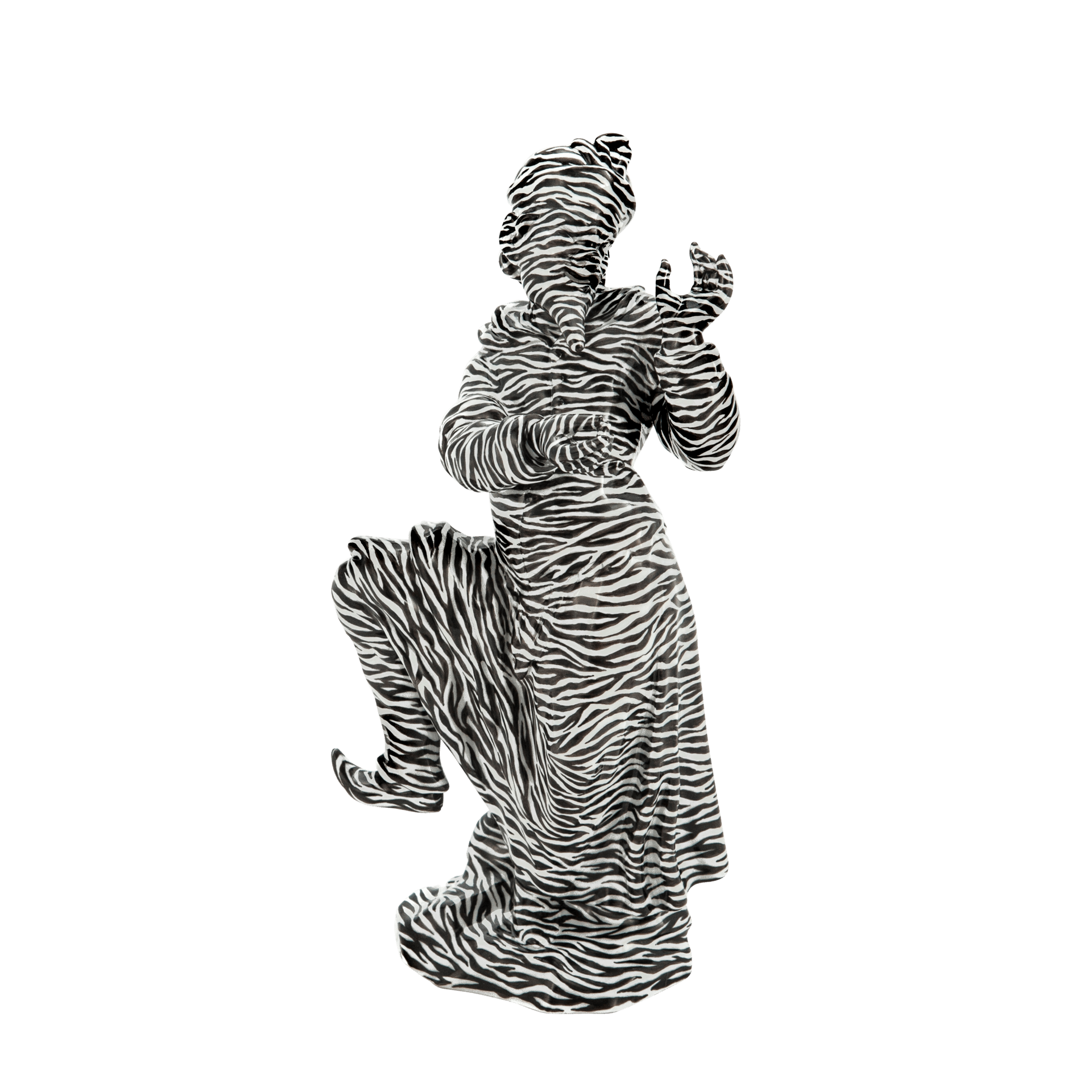 Figur, Zebra Look, H 15,5 cm | Meissen Atelier - Edition 65o004 - 65506 - Meissen Weimar