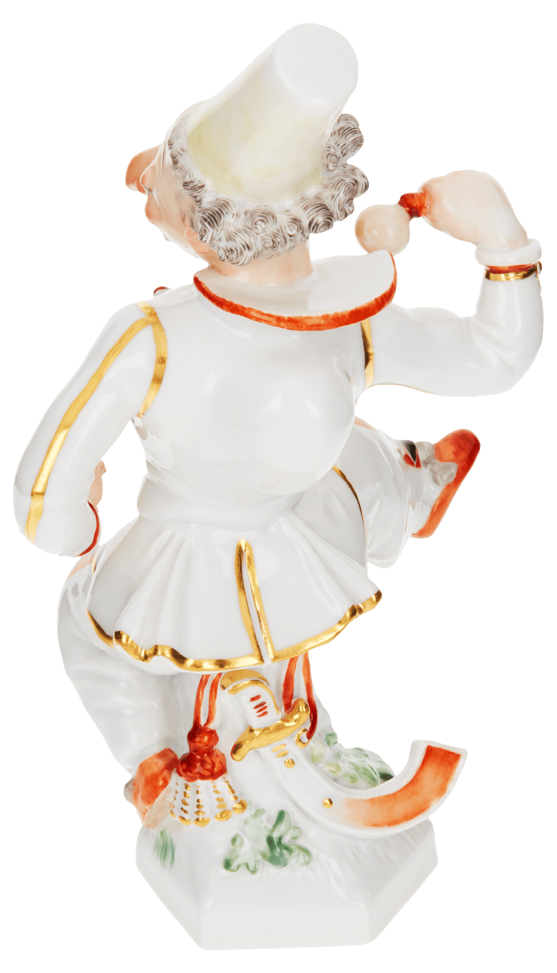 Figur, Zwergenkapelle Paukenschläger, H 18 cm | Meissen Allegorische Figuren 900300 - 60472 - Meissen Weimar