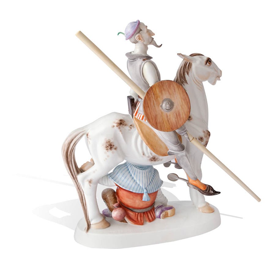 Figurengruppe Don Quichotte und Sancho Pansa, H 38 cm | Meissen Limitierte Meisterwerke 901384 - 73m07 - Meissen Weimar
