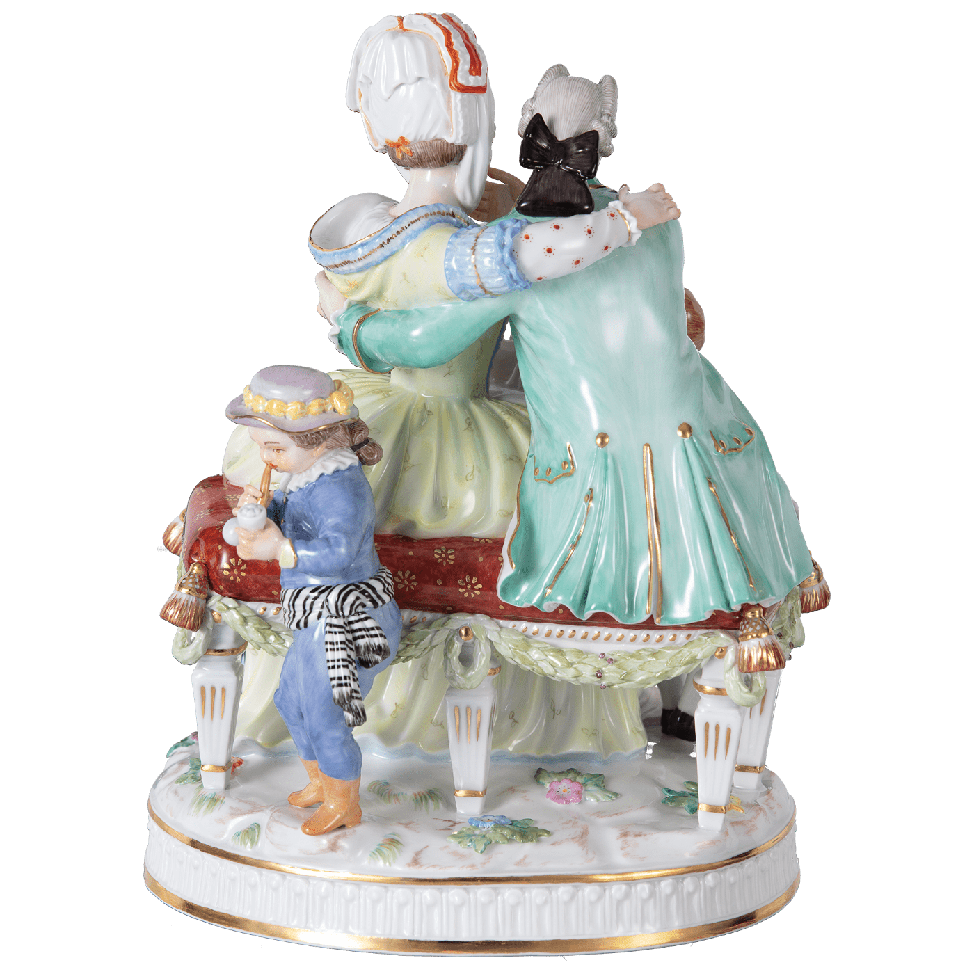 Figurengruppe Glückliche Familie, H 24 cm | Meissen Exklusiv - Kollektion 900380 - 73594 - Meissen Weimar