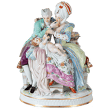 Figurengruppe Glückliche Familie, H 24 cm | Meissen Exklusiv-Kollektion
