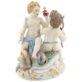 Figurengruppe handbemalt, Höhe 13,5 cm | Meissen Limitierte Meisterwerke