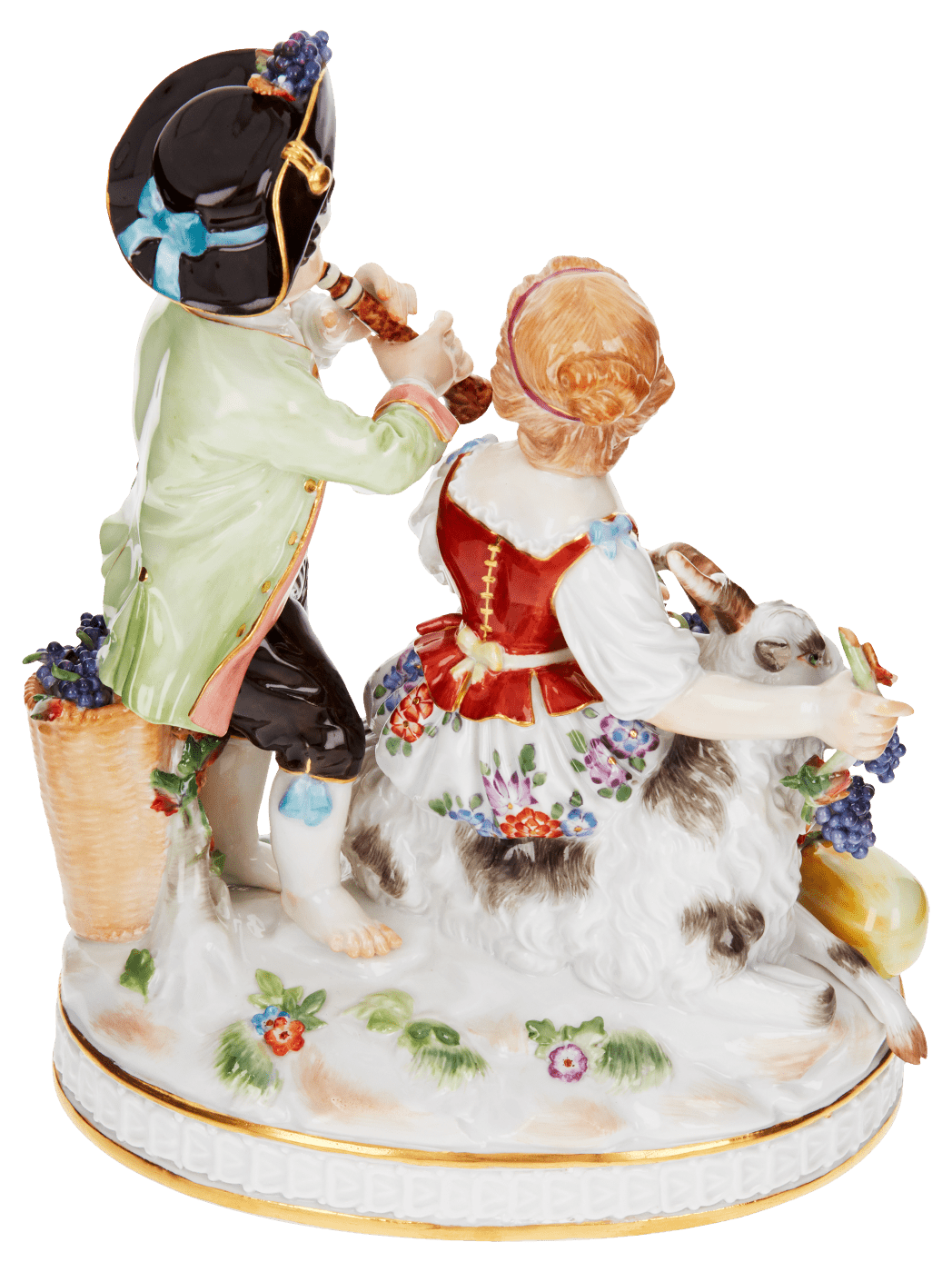 Figurengruppe Herbst, H 18 cm, handbemalt | Meissen Figuren Individuell 900300 - 61266 - Meissen Weimar