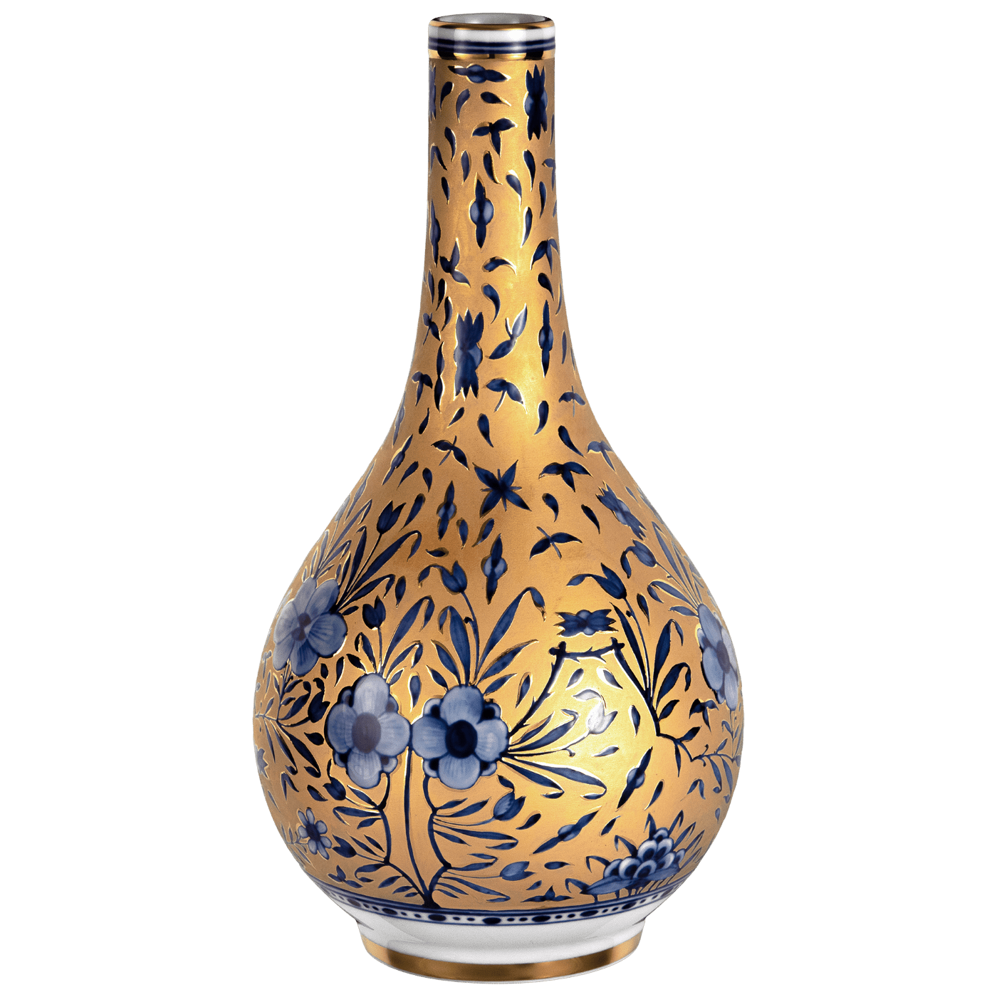 Flaschenvase, Florales, H 24,5 cm, limitiert | Meissen Limitierte Meisterwerke 827474 - 50261 - Meissen Weimar