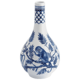 Flaschenvase Meerkatzenszenerie, H 24,5 cm, limitiert | Meissen Vasen Kollektion