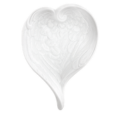 Flügelherz-Schale, Weiß, L 16 cm | Meissen Schalen Kollektion