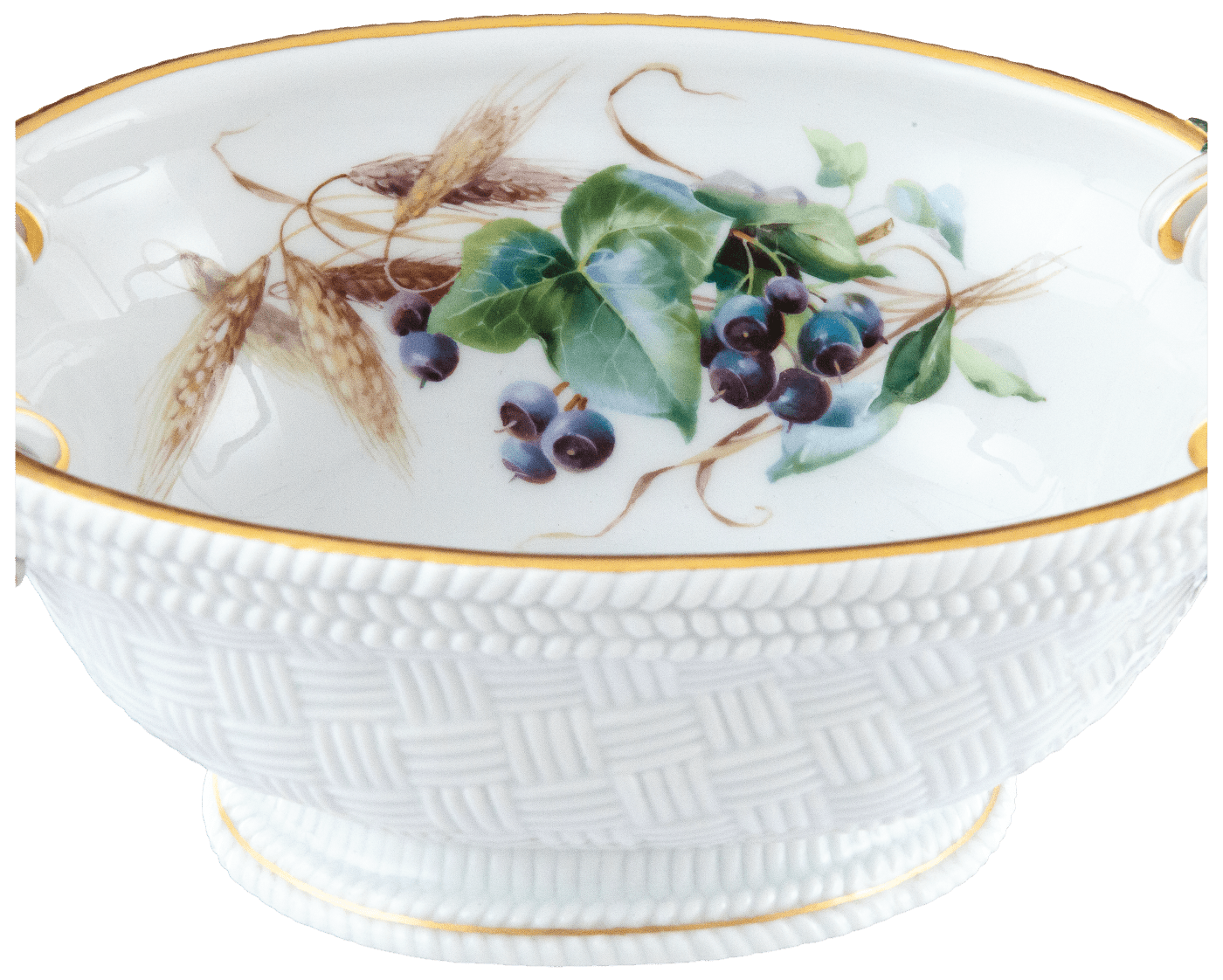 Früchtekorb, limitierte Meisterwerke, T 25 cm | Meissen Limitierte Meisterwerke 24a084 - 81589 - Meissen Weimar