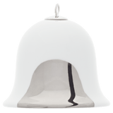Glocke, Platinpunkt, H 4,8 cm | Meissen Zweigschmuck Glocken Kollektion