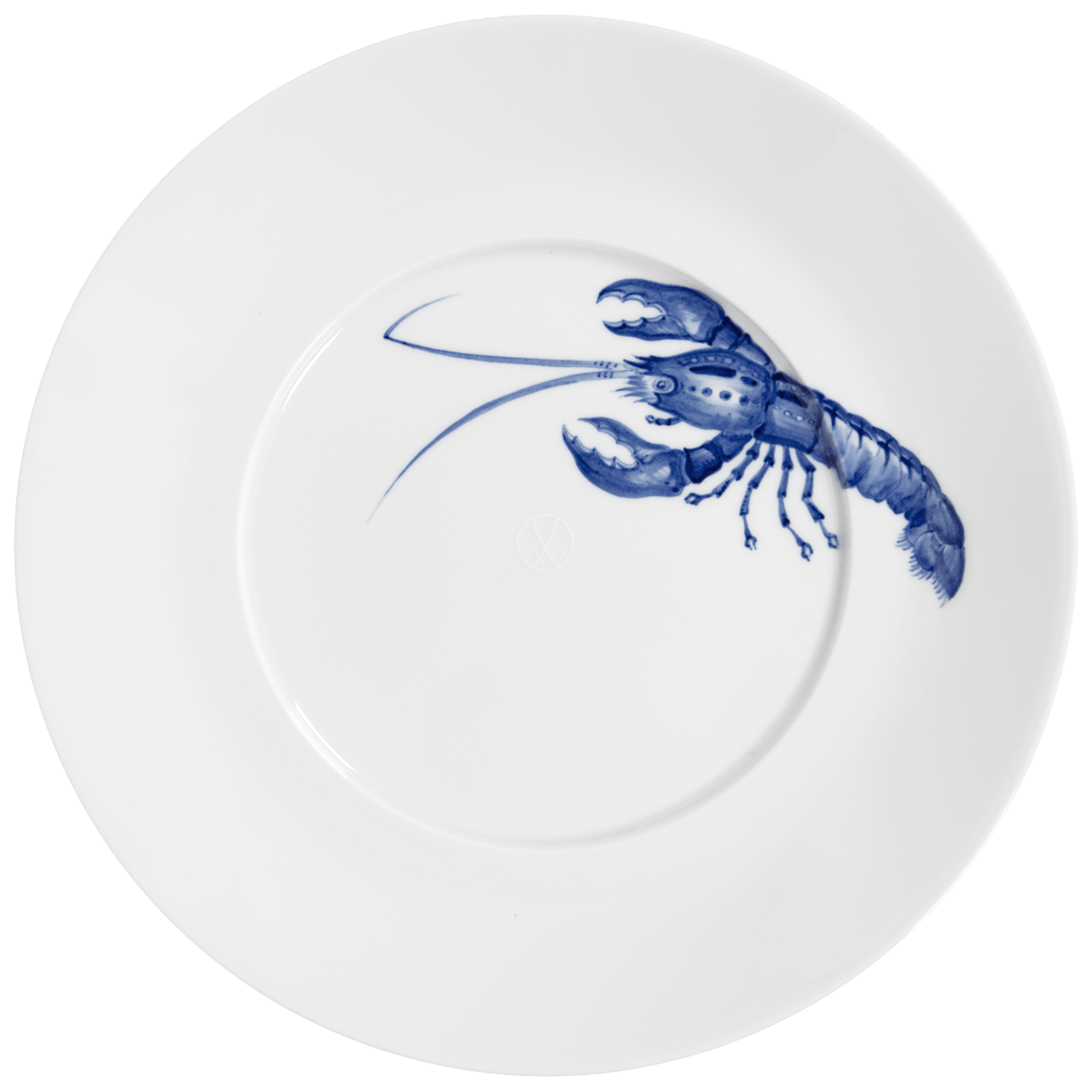 Gourmetteller, flach, "Blue Treasures", Hummer, Ø 28,5 cm | Meissen Cosmopolitan 82A280 - 37480 - Meissen Weimar