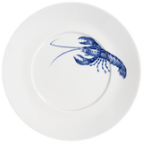 Gourmetteller, flach, "Blue Treasures", Hummer, Ø 28,5 cm | Meissen Cosmopolitan