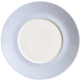 Gourmetteller, flach, Mesh blau, Ø 28,5 cm | Meissen Cosmopolitan