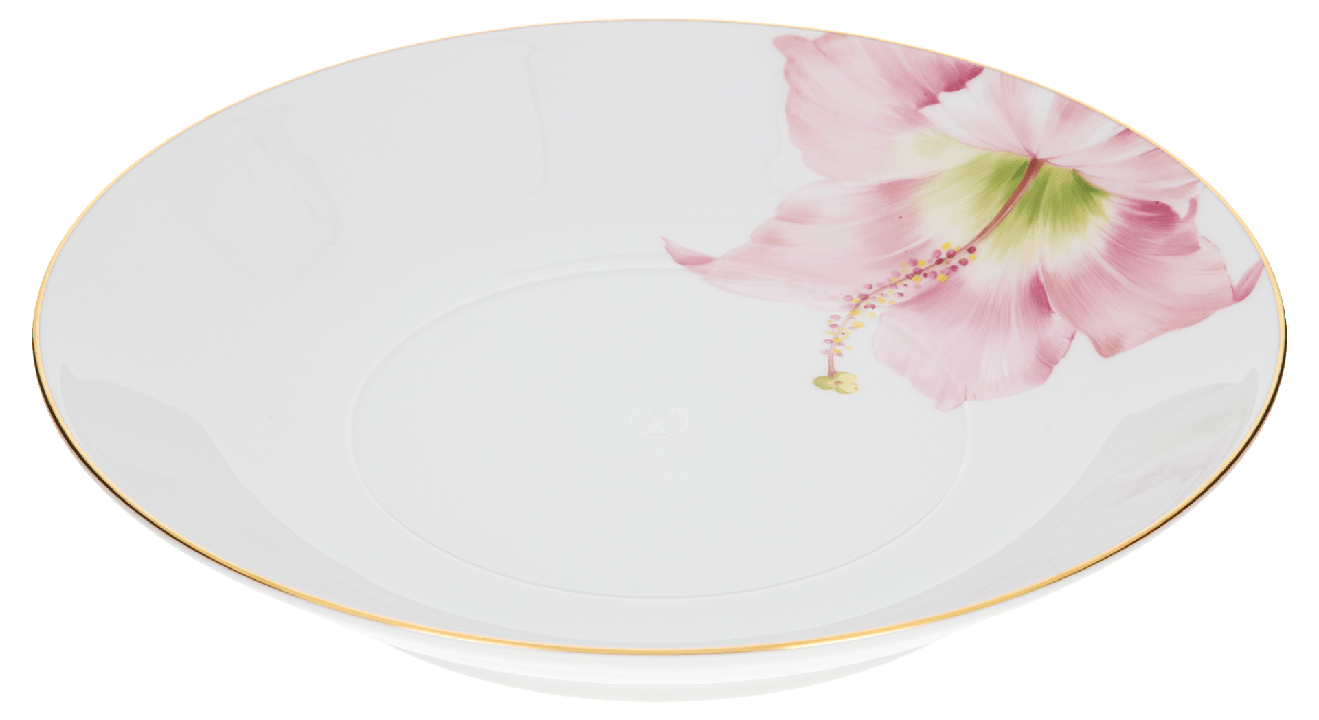 Gourmetteller Giant Bloom Hibiskus Goldrand, Ø 26 cm | Meissen Cosmopolitan 61b163 - 37489 - Meissen Weimar