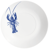 Gourmetteller, tief, "Blue Treasures", Hummer, Ø 26 cm | Meissen Cosmopolitan