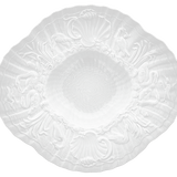 Gourmetteller, Weiß, L 29,5 cm | Meissen Schwanendessin