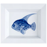 Schale eckig, groß, "Blue Treasures", 21 x 18,5 cm | Meissen Cosmopolitan