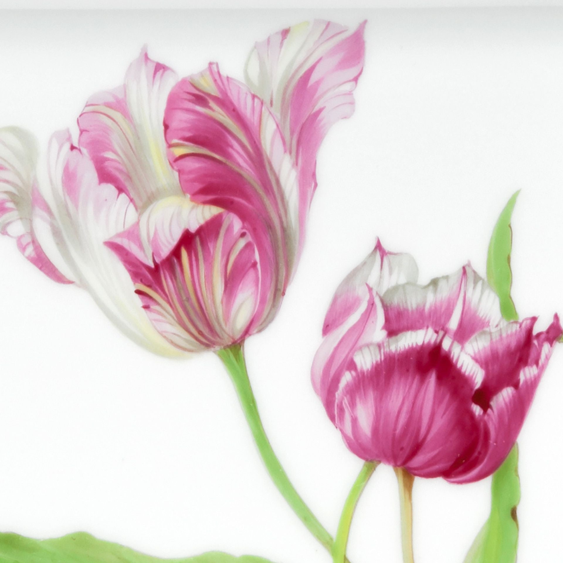 Große Vide - Poche, Tulpen, 21 x 18,5 cm | The Meissen Vide - Poche - Collection 23a040 - 53274 - Meissen Weimar