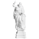 Großfigur Apostel Thomas, Weiß, H 51 cm | Meissen Exklusiv-Kollektion