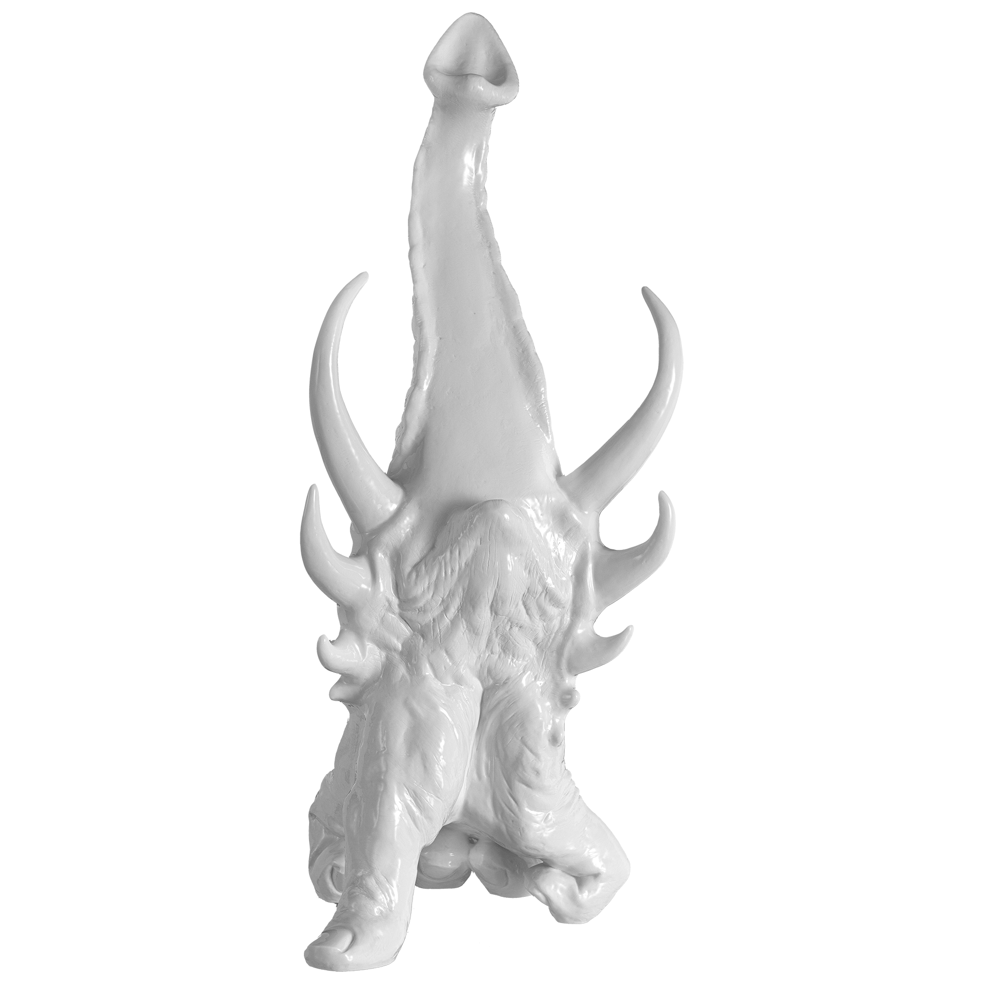 Großfigur Dominanz, Weiß, H 64 cm | Meissen Limitierte Meisterwerke 000084 - 73959 - Meissen Weimar